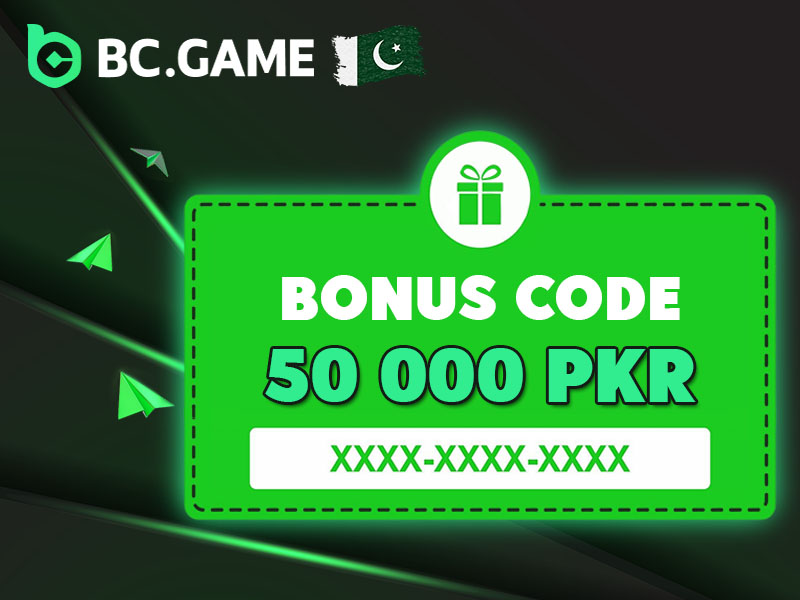 Current BC Game bonus code for Pakistani players