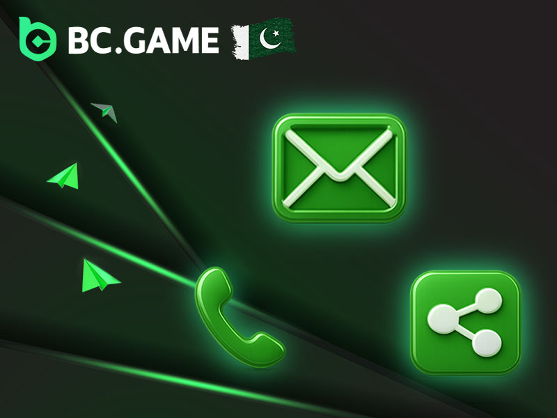Different registration methods available on BC Game