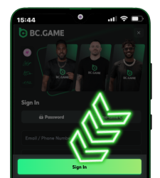 Sign in button on Android