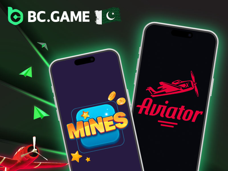 Crash games like Mines, Aviator and others at BC Game Casino