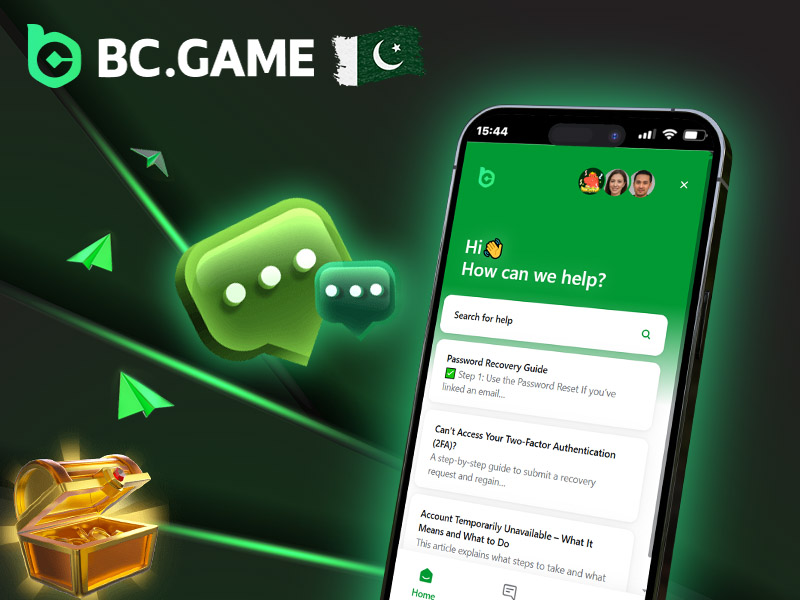 Technical support for deposit issues on BC Game