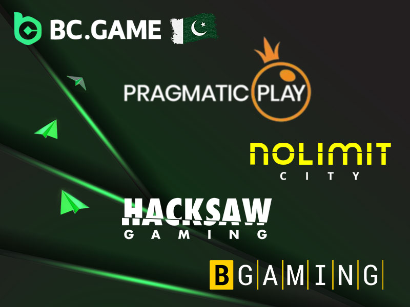 Game providers at BC Game Casino: Pragmatic Play, Hacksaw Gaming, NoLimit City, PG Soft, BGaming and more