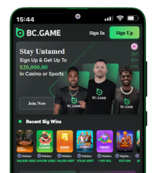 Accessing BC Game official site on Android device