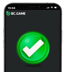 Withdrawal processing status on BC Game