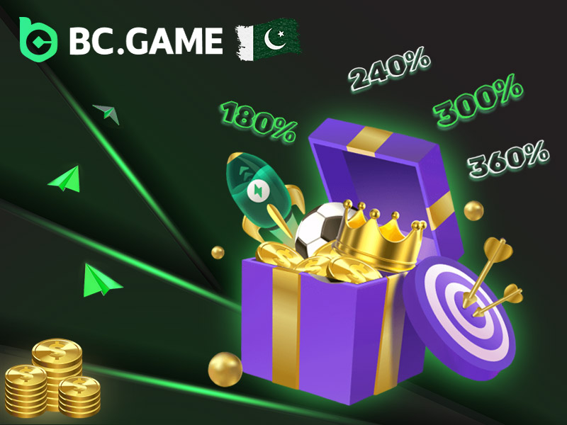 Welcome bonus offer on BC Game