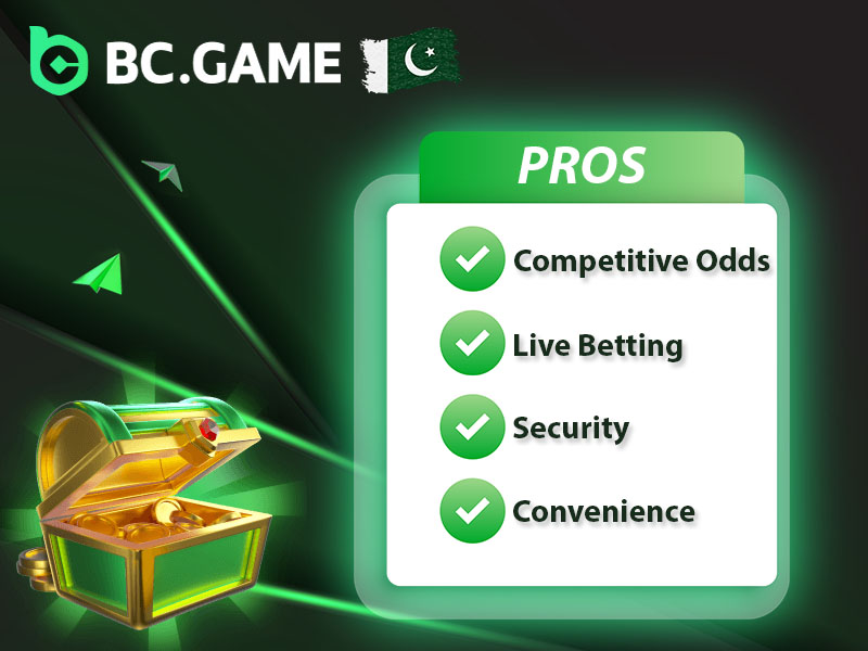 Advantages of betting on cricket at BC Game
